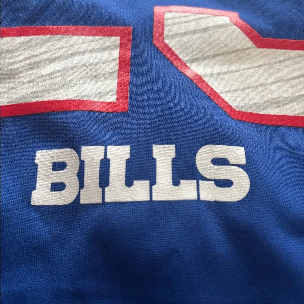 Buffalo Bills Mafia Men's Large Performance Dri-Wick McCoy #25 Jersey Shirt EUC - Picture 5 of 7
